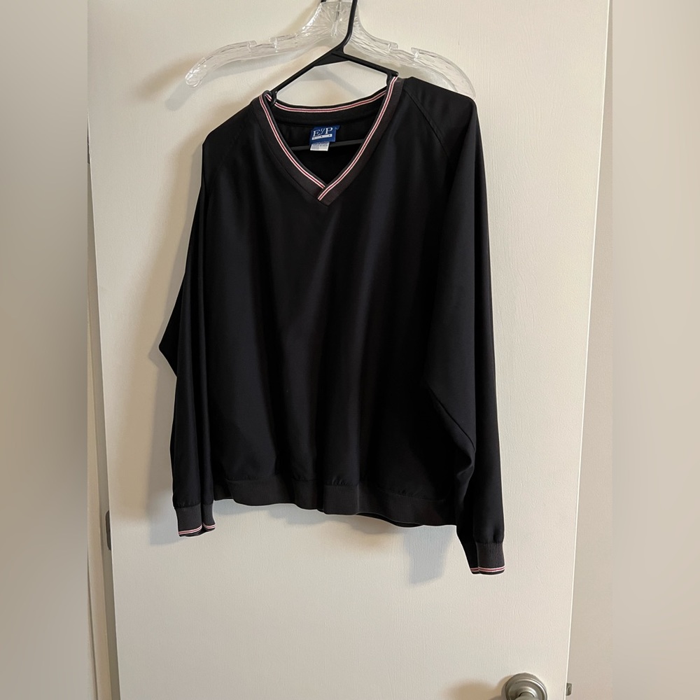 Men’s black EP golf overlay size M